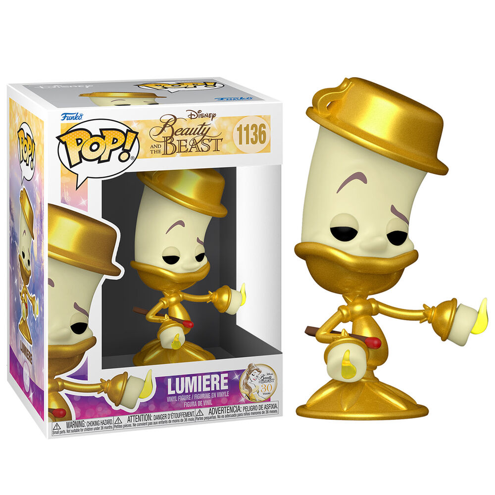 Funko POP! Disney: Beauty and the Beast - Lumiere #1136