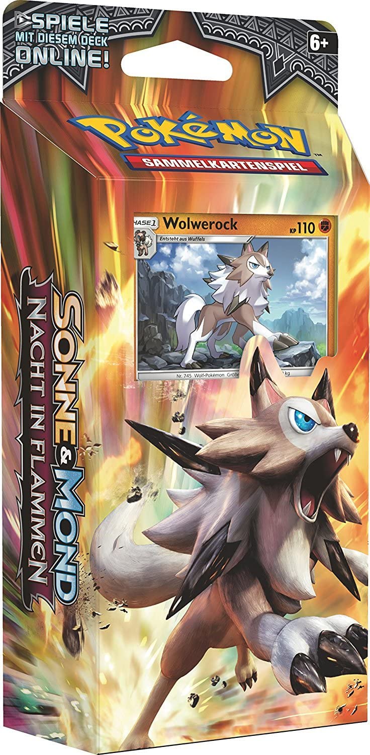 Pokémon - Sonne & Mond - Nacht in Flammen - Felsenfest Themendeck - deutsch