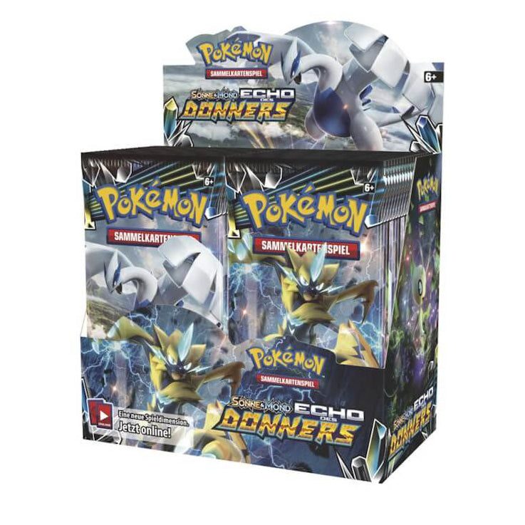 Pokémon - Sonne & Mond SM08 - Echo des Donners - Booster Display 36er - deutsch