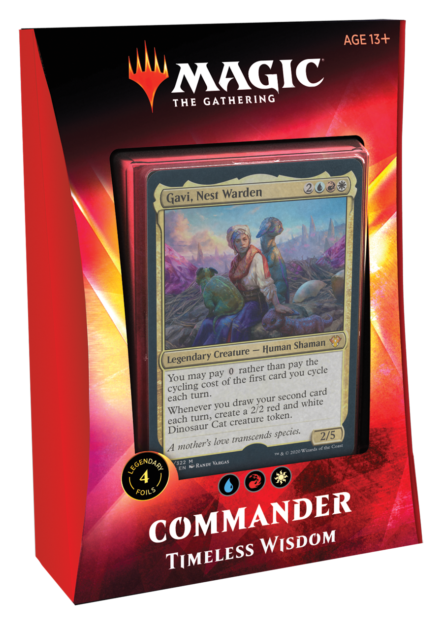 Ikoria: Lair of Behemoths Commander 2020 Deck Timeless Wisdom - EN