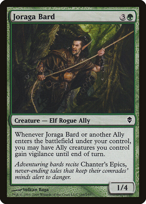 Joraga Bard ZEN-166 Common Light Played Englisch