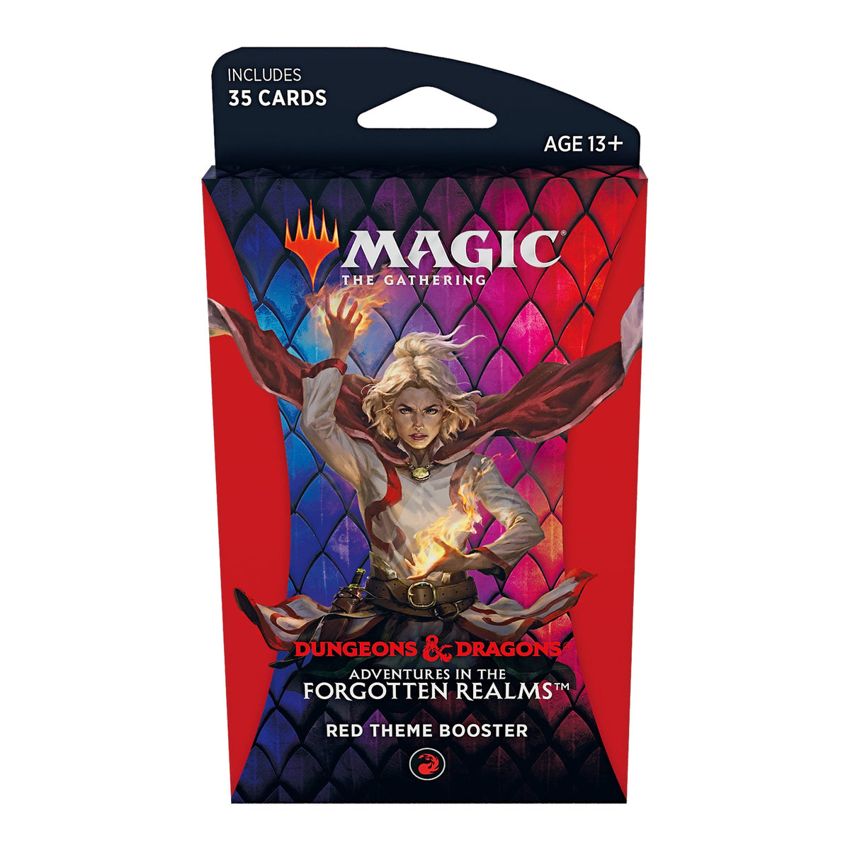D&D Adventures in the Forgotten Realms - Theme Booster Red - englisch