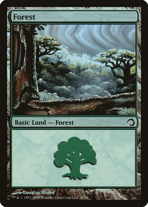 Forest H09-41 Land Played Englisch Foil