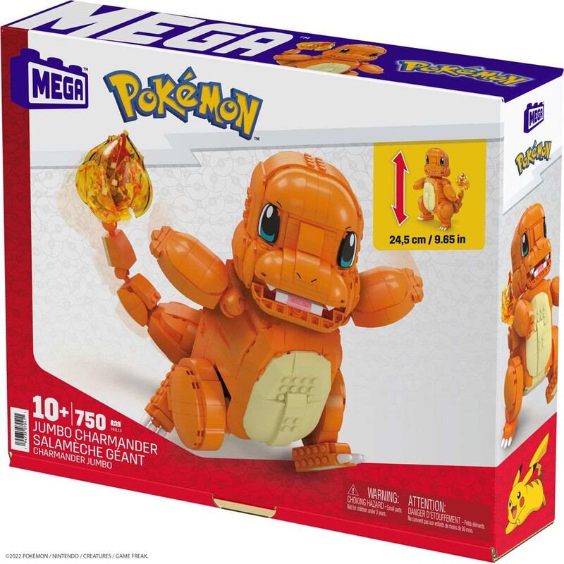 Mega Construx Pokémon Jumbo Glumanda