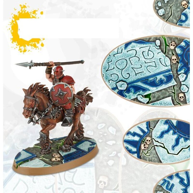 Warhammer Age of Sigmar Shattered Dominion Oval (60 & 90 mm)