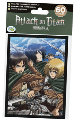 Attack on Titan Sleeves - BATTLE TRIO (60 Sleeves)