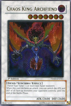 Chaoskönig-Erzunterweltler TSHD-DE041 Ultimate Rare Excellent Deutsch