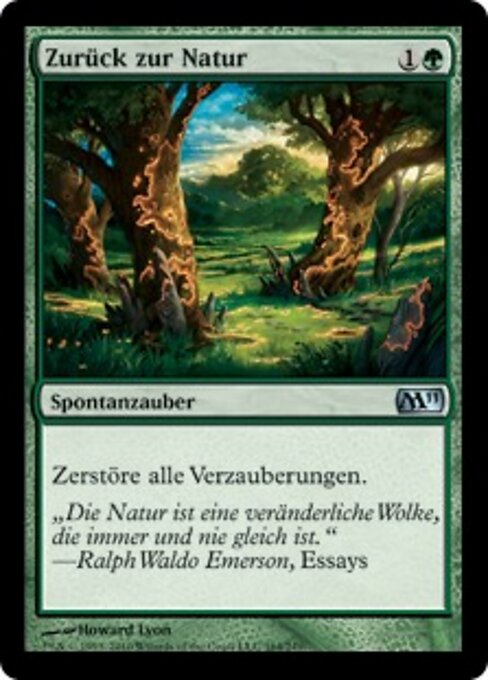 Zurück zur Natur M11-164 Uncommon Excellent Deutsch