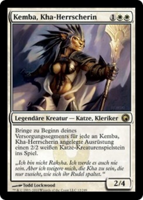 Kemba, Kha-Herrscherin SOM-12 Rare Light Played Deutsch