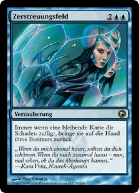 Zerstreuungsfeld SOM-32 Rare Good Deutsch