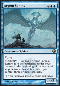 Silberne Sphinx SOM-28 Rare Excellent Englisch Foil