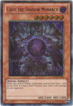 Caius der Schattenmonarch TU03-DE000 Ultimate Rare Good Deutsch