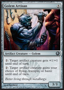 Golem-Handwerker SOM-159 Uncommon Excellent Englisch Foil