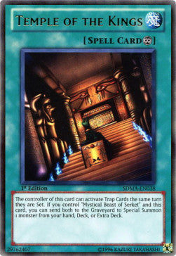 Tempel der Könige SDMA-038 Ultra Rare Good Deutsch 1. Auflage