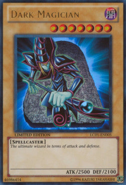 Dunkler Magier LC01-005 Ultra Rare Played Deutsch