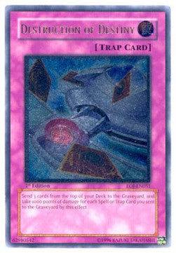 Zerstörung des Schicksals EOJ-DE051 Ultimate Rare Good Deutsch
