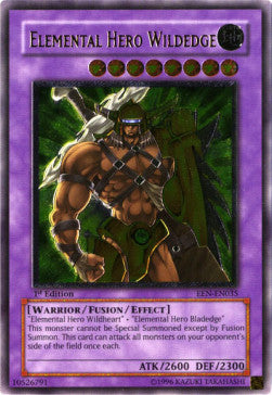 Elementar-HELD Wildedge EEN-DE035 Ultimate Rare Played Deutsch 1. Auflage
