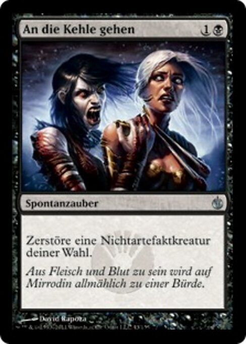 An die Kehle gehen MBS-43 Uncommon Light Played Deutsch