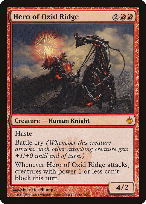 Hero of Oxid Ridge MBS-66 Mythic Excellent Englisch Foil