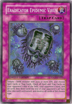 Ansteckender Ausrottungsvirus TDGS-SE1 Super Rare Light Played Deutsch