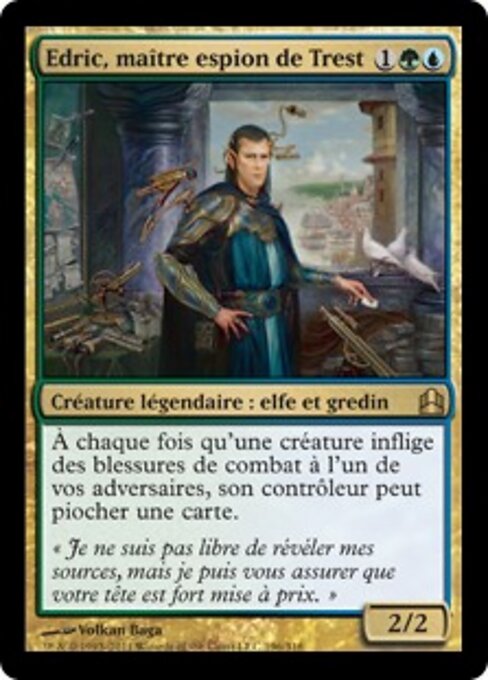 Edric, Spymaster of Trest CMD-196 Good Französisch