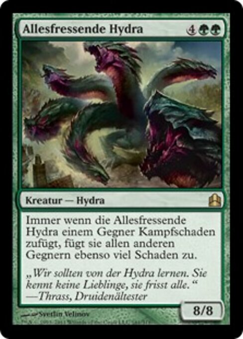 Allesfressende Hydra CMD-161 Rare Excellent Deutsch