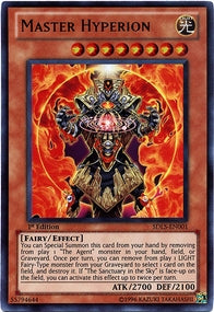 Meister Hyperion (V.1) SDLS-001 Ultra Rare Good Deutsch 1. Auflage