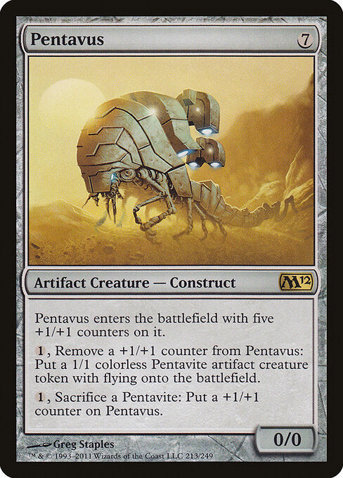 Pentavus M12-213 Rare Light Played Englisch