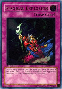Magische Explosion CRV-DE055 Ultimate Rare Light Played Deutsch 1. Auflage