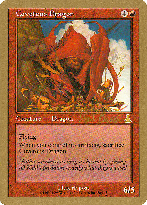Covetous Dragon WCD20- Special Light Played Englisch