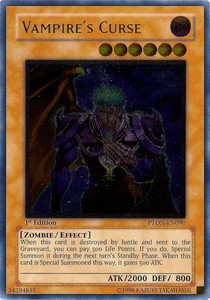 Fluch des Vampirs PTDN-DE090 Ultimate Rare Good Deutsch 1. Auflage