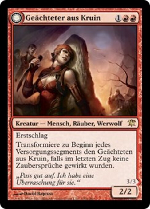 Geächteter aus Kruin / Schrecken vom Kruinpass ISD-152 Rare Excellent Deutsch