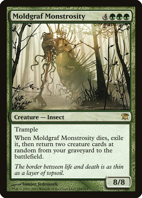Moldgraf Monstrosity ISD-194 Rare Excellent Englisch Foil