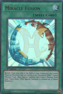 Miracle Fusion LCGX-078 Ultra Rare Excellent Englisch 1. Auflage