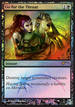 An die Kehle gehen FNM- Rare Excellent Deutsch Foil