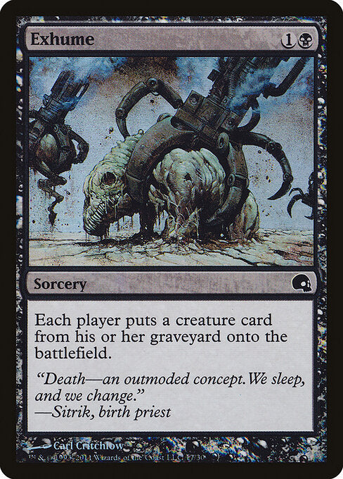 Exhume PD3- Common Light Played Englisch Foil