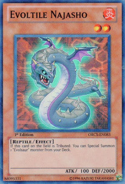 Evoltil Najasho ORCS-083 Super Rare Excellent Deutsch 1. Auflage
