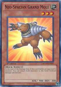 Neo-Weltraum Grand Mole RYMP-007 Super Rare Near Mint Deutsch 1. Auflage