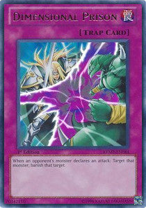 Dimensionsgefängnis RYMP-084 Ultra Rare Light Played Deutsch 1. Auflage