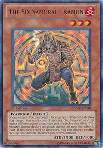 Die Sechs Samurai - Kamon RYMP-089 Ultra Rare Excellent Deutsch 1. Auflage