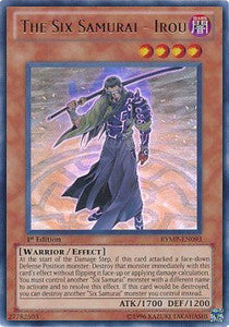 Die Sechs Samurai - Irou RYMP-093 Ultra Rare Excellent Deutsch 1. Auflage