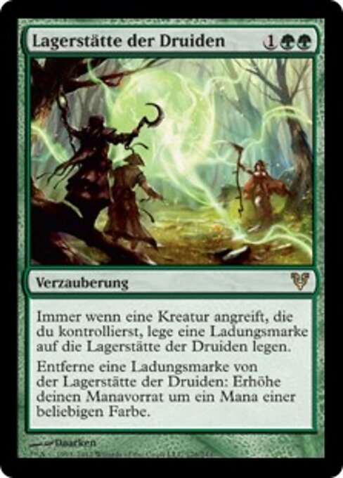 Lagerstätte der Druiden AVR-176 Rare Light Played Deutsch