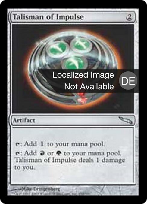 Talisman des Antriebs MRD-254 Uncommon Light Played Deutsch