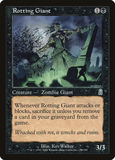 Rotting Giant ODY-158 Uncommon Good Englisch Foil