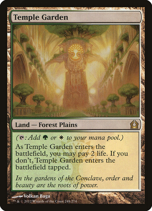 Temple Garden RTR-248 Rare Excellent Englisch