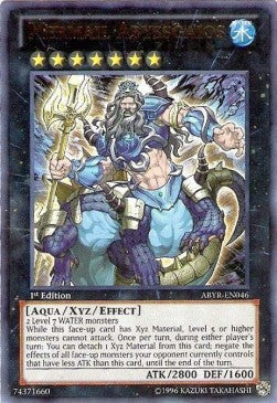 Nixenrüstung Abyssgaios (V.1) ABYR-046 Ultra Rare Excellent Deutsch