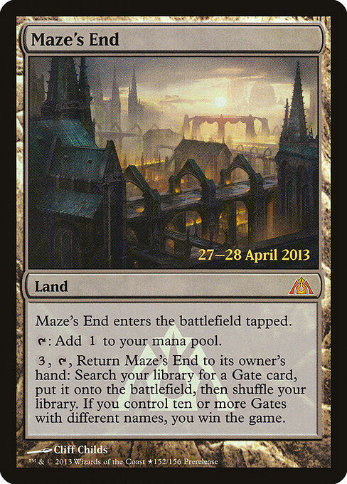 Maze's End GDC- Mythic Near Mint Englisch Foil