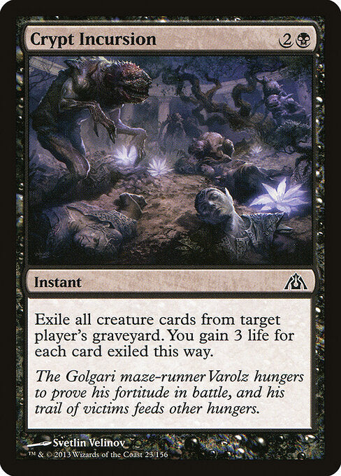 Crypt Incursion DGM-23 Common Excellent Englisch