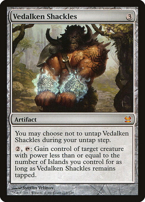 Vedalken-Fesseln MMA-218 Mythic Good Englisch