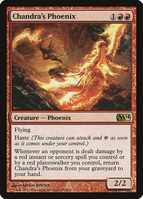 Chandra's Phoenix M14-134 Rare Excellent Englisch